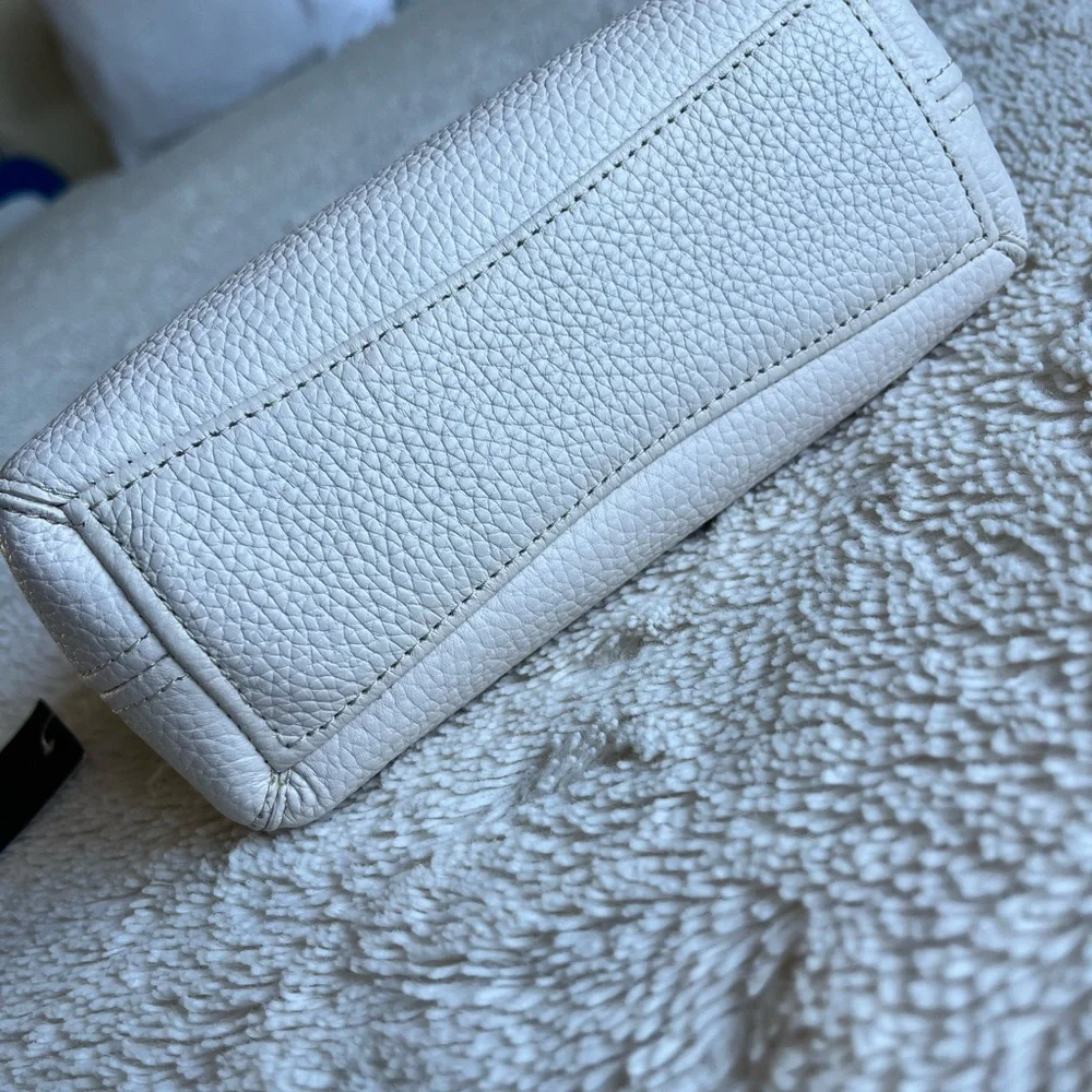 Kate Spade Cream Textured Cosmetic Bag
